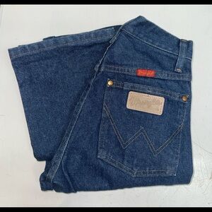 Wrangler Women’s Straight Leg 1x32 Jeans 100% Cotton No Stretch New w/o Tags